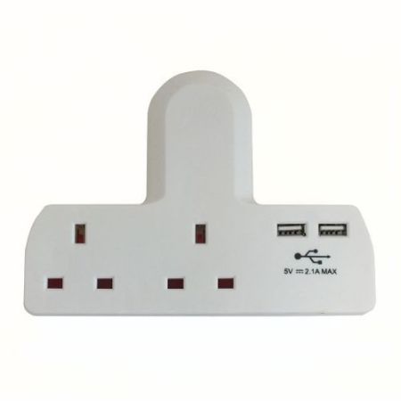 Status St-85 13A 1G Plug-In Socket + 2x USB