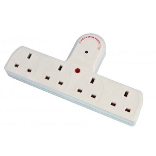 Sp40 13A 4 G Anti-Surge Plug-In Ext Socket