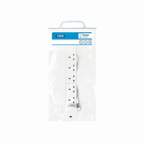 6G 2m Extension Lead Poly Bagged