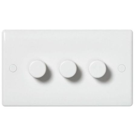 Bg 3G 2w 400w Dimmer White