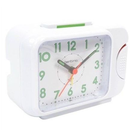 Acctim Sonnet White Alarm Clock