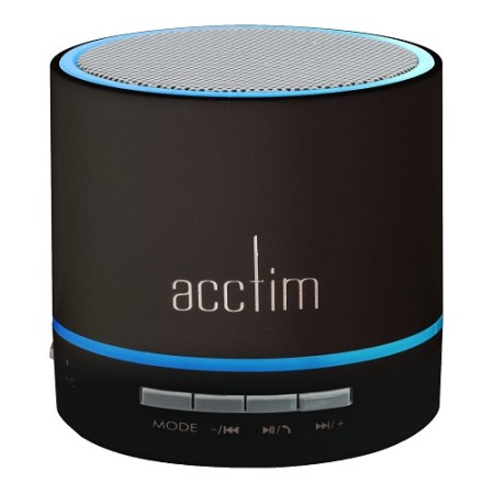 Acctim Black Wireless Bluetooth Speaker