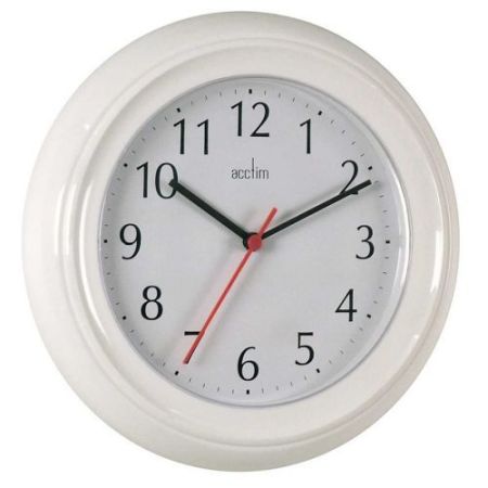 Acctim Wycombe Whitete Wall Clock
