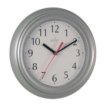 Acctim Wycombe Grey Wall Clock