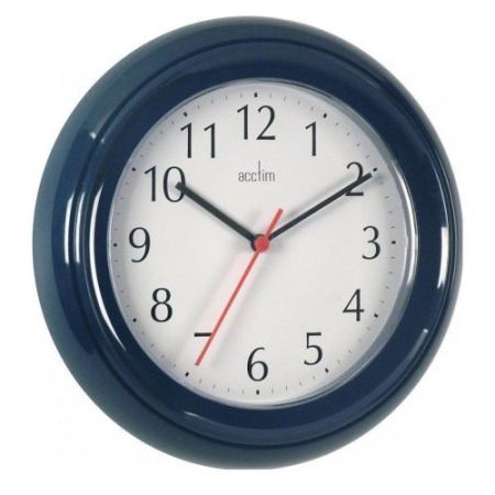 Acctim Wycombe Blue Wall Clock