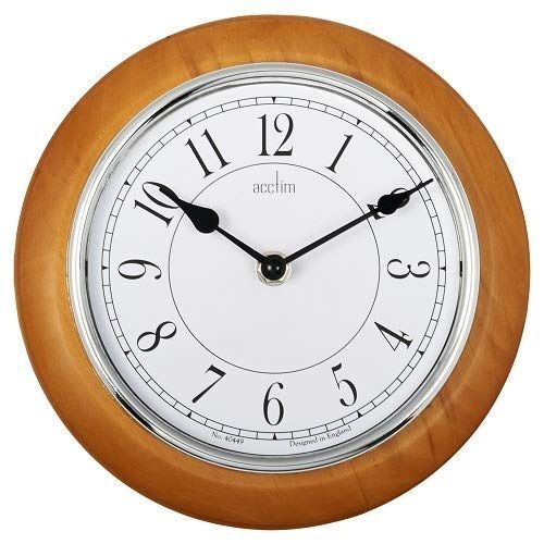Acctim Newton Light Wood Wall Clock