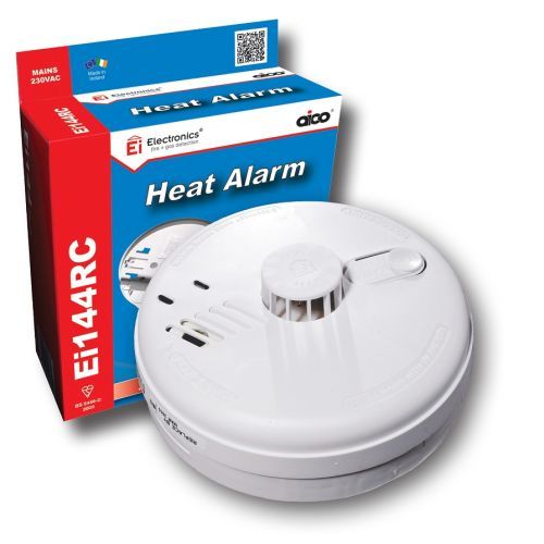 Aico Mains Heat Alarm + Alkaline Batt