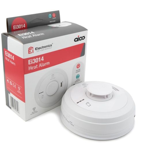 Aico Audiolink Heat Alarm 230v With 10yr Rech Back Up