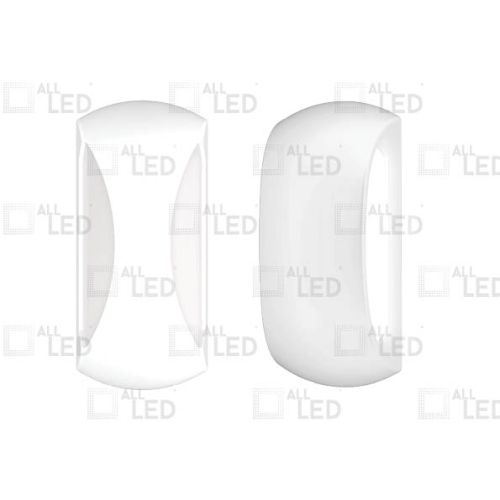 All LED Victory White Bezels For Victory Bulkhead Abhw012/CCT - 2 Pack (Tri-Directional & Bi-Directional)