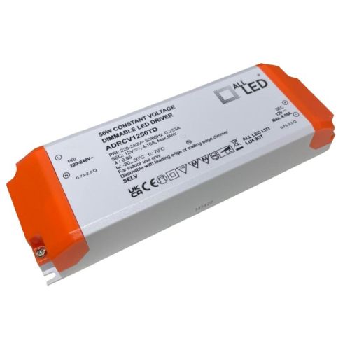 All LED Drive12td 50w 12v Constant Voltage, Triac Dimmable LED Drivers Dimmable)