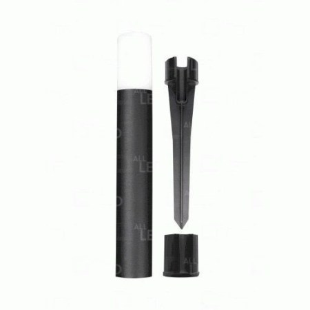 All LED Quartz 3w LED Mini Post Light, 3000k, IP65, Includes 2m Cable, Surface Bracket and Soil Spike