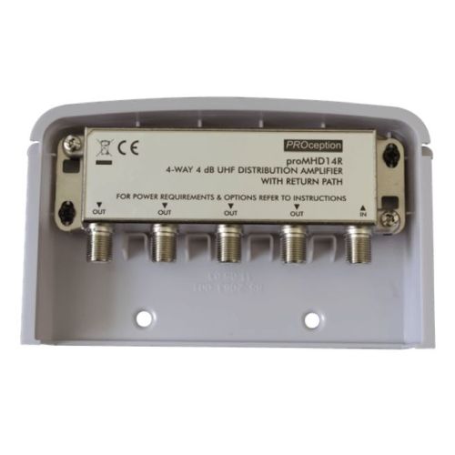 4 Way M/Head 4.5db Return Path + Psu