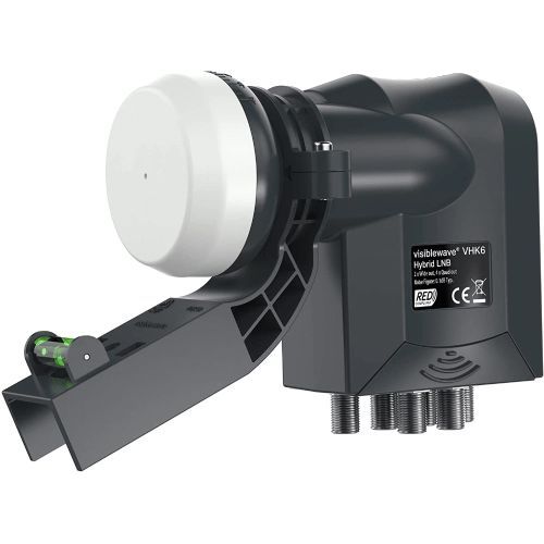 Sky Hybrid Lnb 6 Output 2x Wideband 4x Quad Vhk6