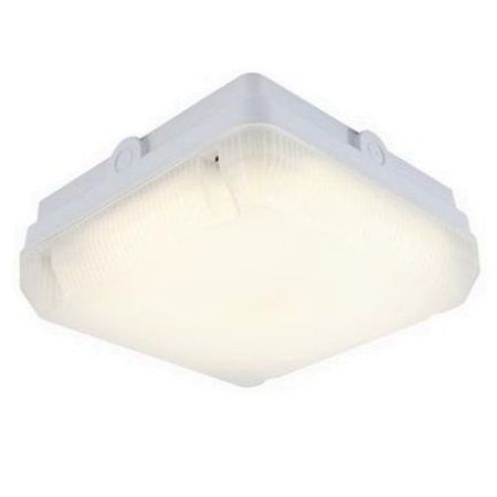 Ansell 14w Astro Square LED White Base Bulkhead