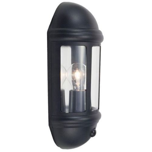 Ansell Latina 42w E27 Photo Cell Lantern Black