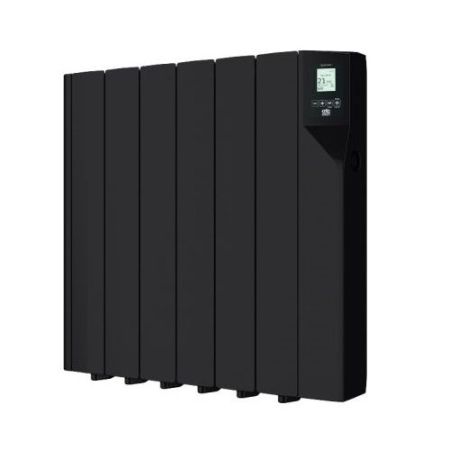 Atc Sunray Wifi 1500w Black Electric Radiator (W1060mm)
