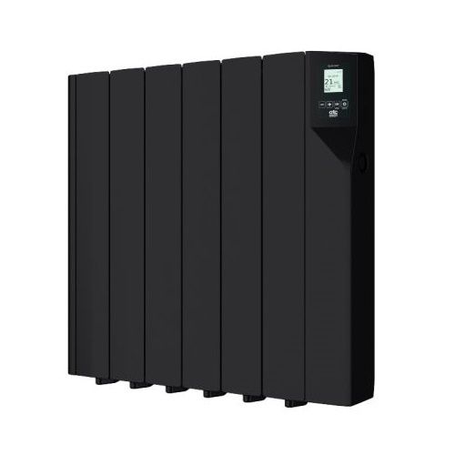 Atc Sunray Wifi 1800w Black Electric Radiator (W-1060mm)