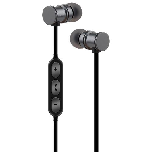 Blk/Gry Magnetic Bluetooth Earphones
