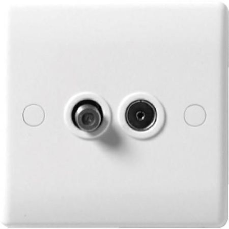 Bg Nexus TV + Satellite Socket