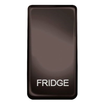 Bg Black Nickel Grid Rocker Marked Fridge