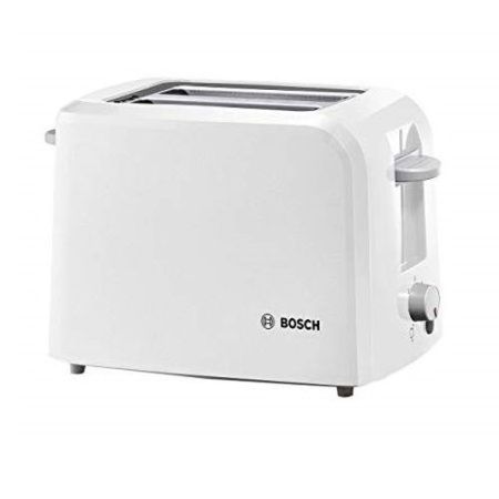 Bosch White 980w 2 Slice Toaster