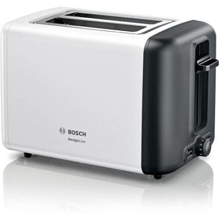Bosch 2 Slice Compact Toaster Designline White