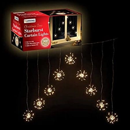 360led V Shape Starburst Curtain Light