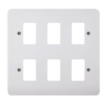 Click Gridpro Mode Frontplates Gridpro 6 Gang Mode Plate