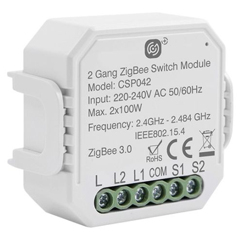 Click Smart Switch 2 Gang Smart Switch Module