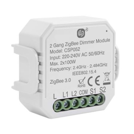 Click Dimmer 2 Gang Smart Dimming Module