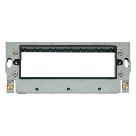 Click Minigrid 12 + Gang Plates and Components 6 Minigrid Module Yoke Black
