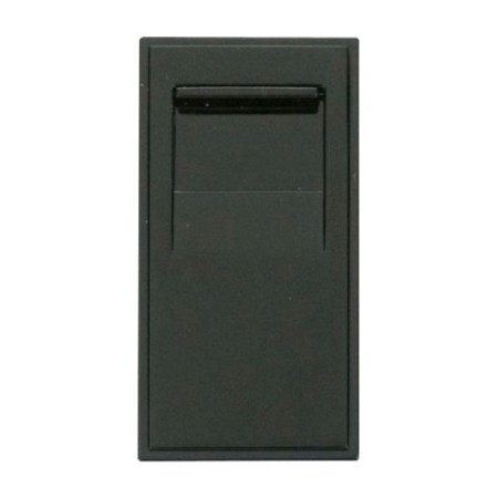 Click New Media Matt Single Media Modules Telephone Master Matt Black