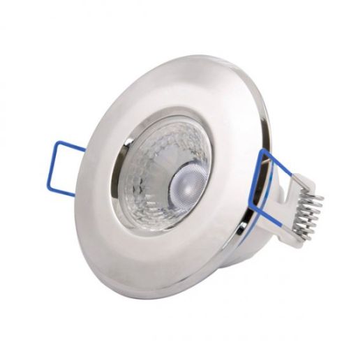 Click Ovia 4.8w Chrome Inceptor Nano Dimmable IP65 4000k Downlight