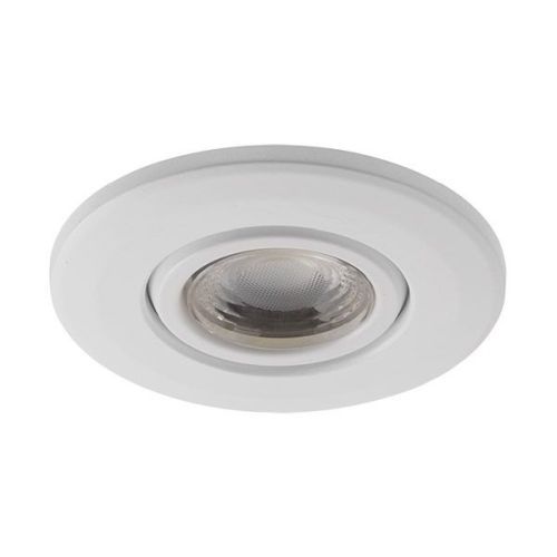 Click Ovia White Adjustable Bezel For Omni Downlighter