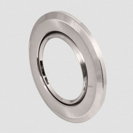 Click Ovia Satin Chrome Adjustable Bezel For Omni V2 Downlighter