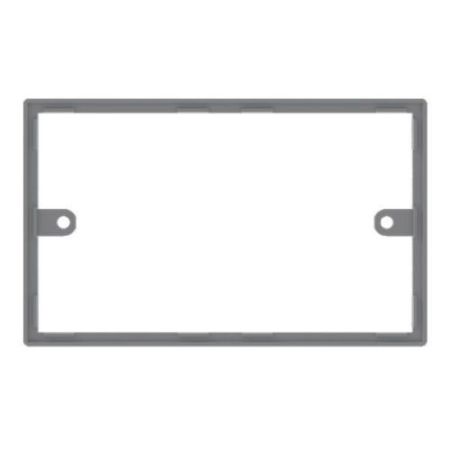 Click Deco Gaskets 2 Gang Deco Gasket Grey