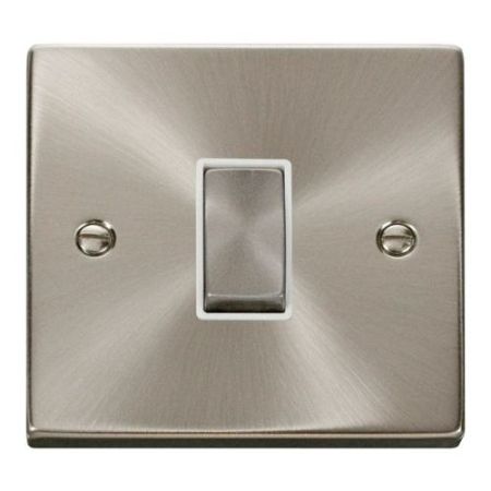 Click Deco Victorian Satin Chrome Vp Ingot 10Ax 1G Intermediate Switch