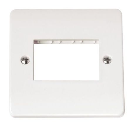 Click Minigrid Unfurnished Plates Mode Single Switch Plate 3 Gang Aperture