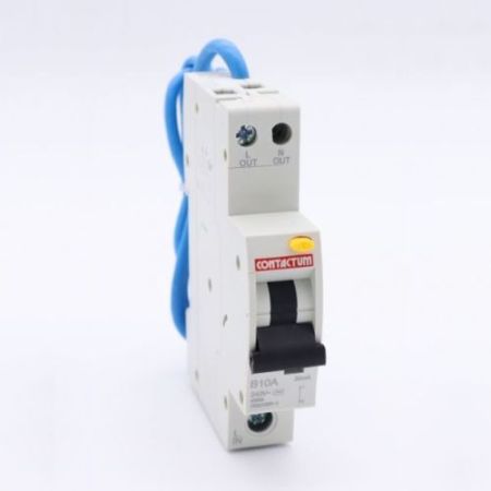 Contactum 10A 6ka Class A Type B Sp RCBO Compact