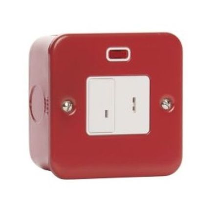 Contactum Key Sw. Spur 13A DP Red Epoxy