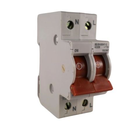 Crabtree (Used & Tested Mains Switch) 100/2MT