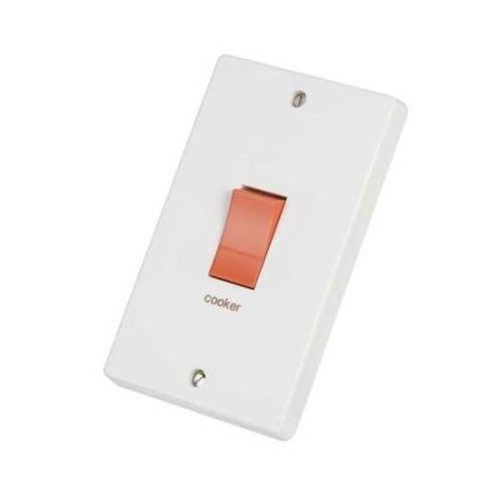 Crabtree 50a DP Vertical Switch