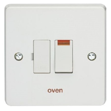 Crabtree Switched Spur + Neon (Oven)