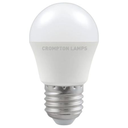 Crompton 5.5w ES Dimmable LED Opal Golfball C/W