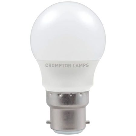 LED Golfball 6w=470l=40w BC Opal 6500k