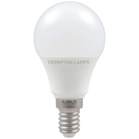 LED Golfball 6w=470l=40w SES Opal 6500k