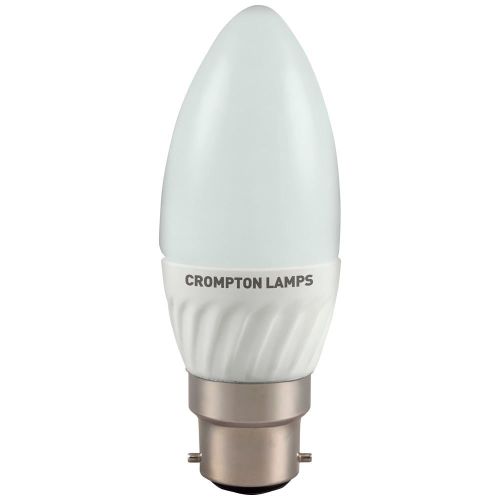 Crompton LED Candle 4w 380l BC Opal 6000