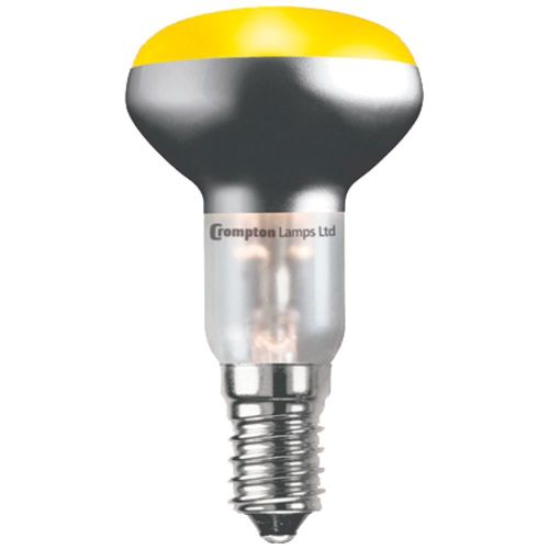 Crompton R50 25w SES Yellow