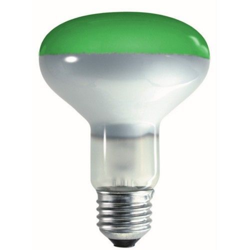 Crompton R80 60w BC Green