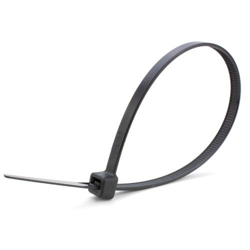 200mm X 4.8mm Black Cable Ties (100)